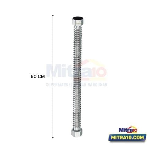 Ceramax Selang Fleksibel Panas B4060-OO-E 60CM Silver
