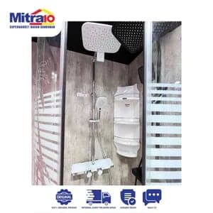 Ceramax Shower Tiang Simply DY23A31YC Chrome