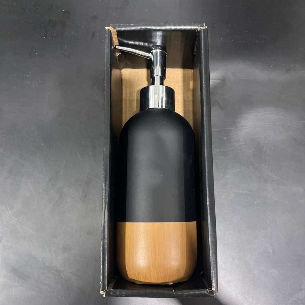 Ceramax Tempat Lotion Bath Aksesoris RS Trier HS2417B-A Hitam