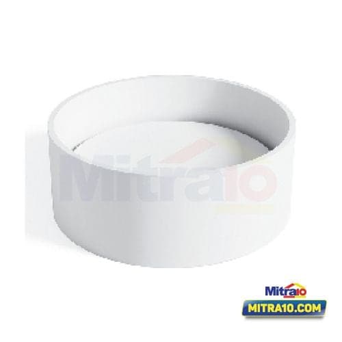 Ceramax Wastafel Atas Meja Gia YL5006 Artstone Putih Matt