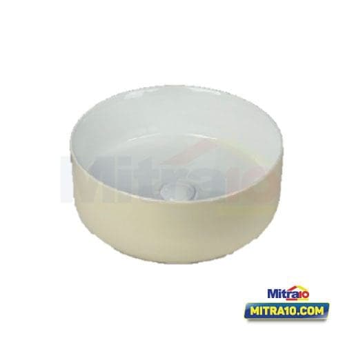 Ceramax Wastafel Atas Meja Sofi H-308 ABV Putih Ivory Glossy
