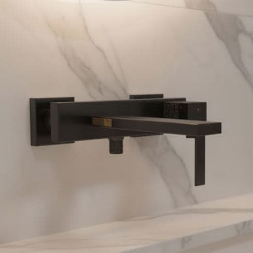 Kran Mixer Bathtub Ceramax GIVA VSQ238341PA Blck