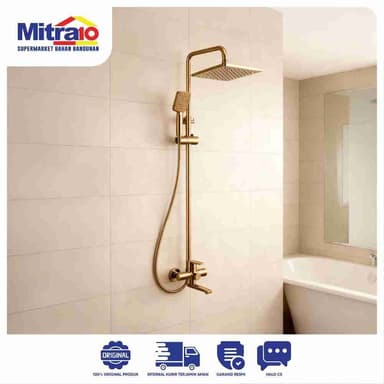Shower Column Set Ceramax 510P42-649A Gold