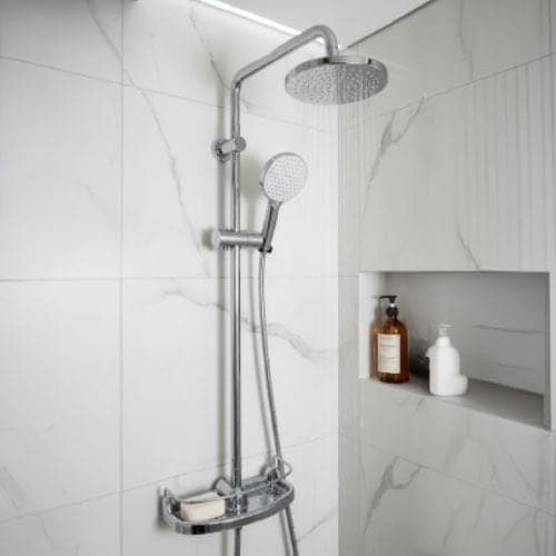Shower Rail Ceramax FELLO F20701-B32630 Chrome
