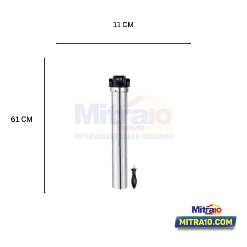 Fluid Filter Air Stainless WF-SS-0601 20 Inch Chrome