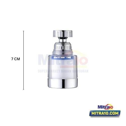 Fluid Filter Keran WF-TF-2 7cm x 4cm x 3cm Chrome
