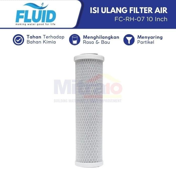 Fluid Isi Ulang Filter Air Penghilang Bau FC-RH-07 10 Inch