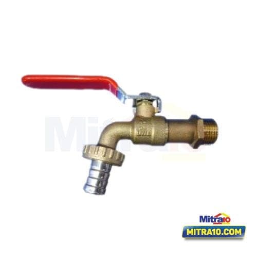 Fluid Kran Tembok YL630 1/2 Inch Merah