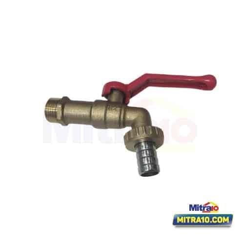 Fluid Kran Tembok YL637 Brass Merah