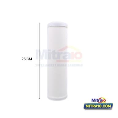Fluid Refil Filter Air FC-TC10A4 10inch 9cm x 9cm x 25cm Putih