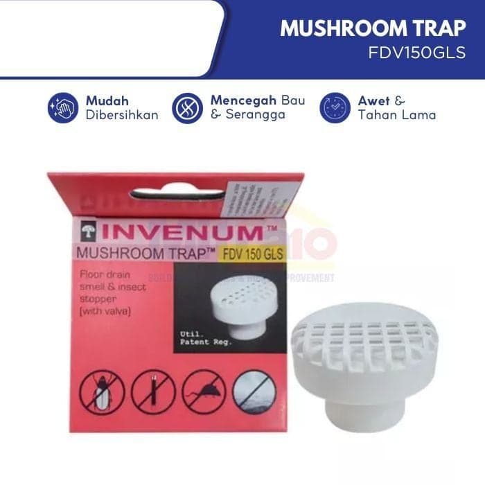 Mushroom Trap Anti Bau Dan Serangga FDV150GLS