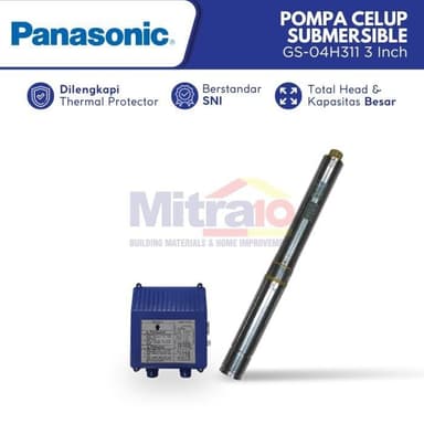 Panasonic Pompa Celup Submersible GS-04H311 3 Inch