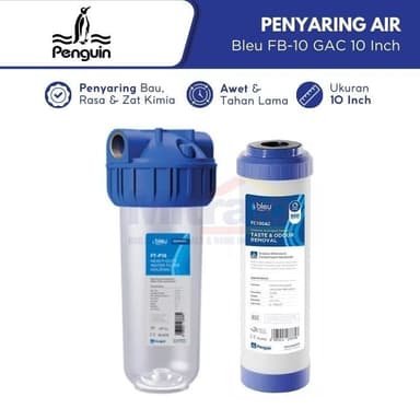 Penguin Profesional Filter Penyaring Air Bleu FB-10 GAC 10 Inch