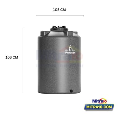 Penguin Tangki Air TB 120 1200 L Silver Granit