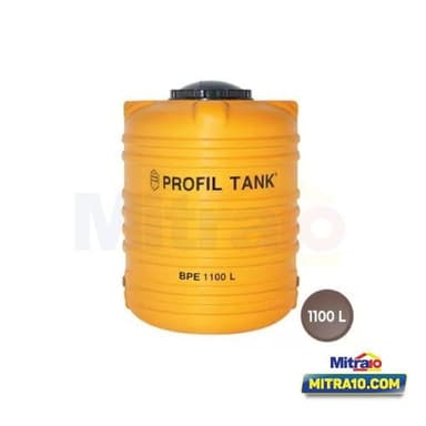 Profil Tangki Air BPE 1100LT PU 1100 L Kuning