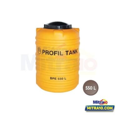 Profil Tangki Air BPE 550LT PU 550 L Kuning