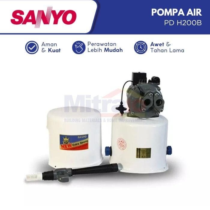 Sanyo Mesin Pompa Air Sumur Dalam PD H200B