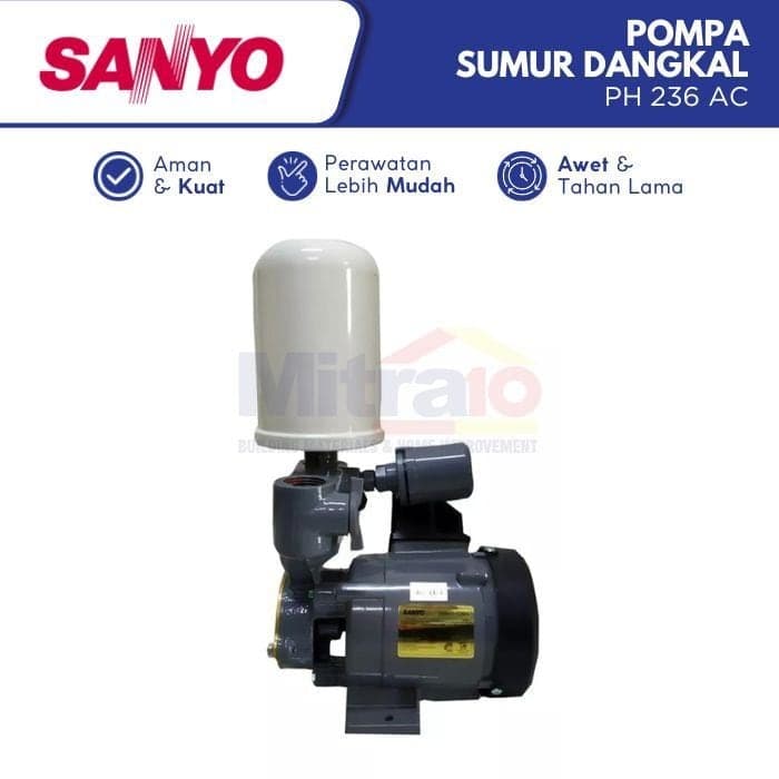 Sanyo Pompa Sumur Dangkal PH 236 AC