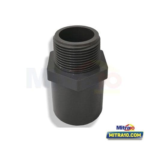 SCG Fitting PVC Valve Socket/Sock Drat Luar AW Grey 35 (1 1/4)