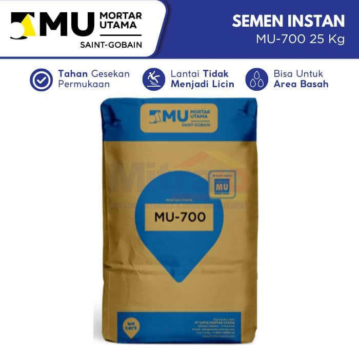 Mortar Semen Instan MU-700 25 Kg