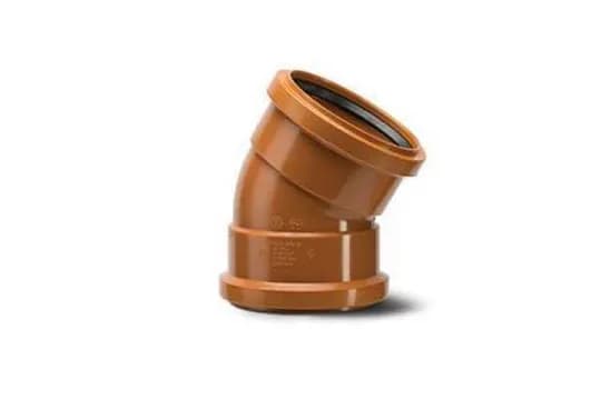 110mm Drainage Bend Double Socket 30 Degree