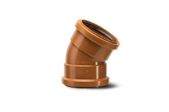 110mm Drainage Bend Double Socket 30 Degree