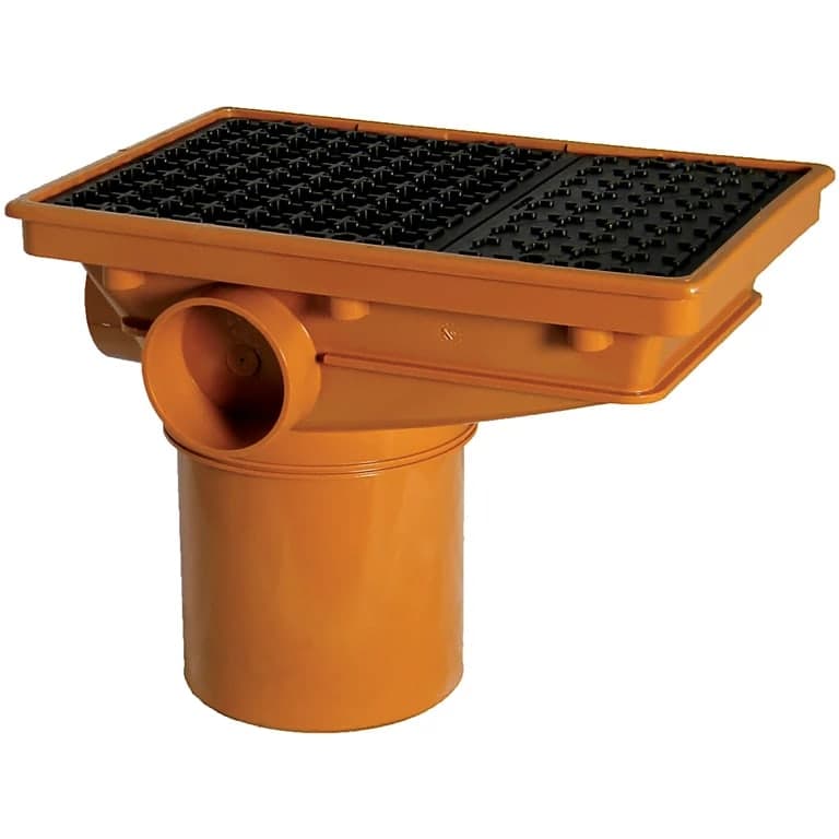 110mm Drainage Rectangular Hopper and Grid