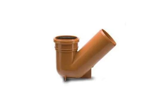 110mm Drainage Universal P Trap Gully 45 Degree