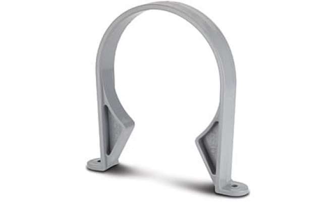 110mm Soil Socket Clip Grey