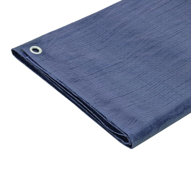 12ft x 9ft Standard Blue Tarpaulin