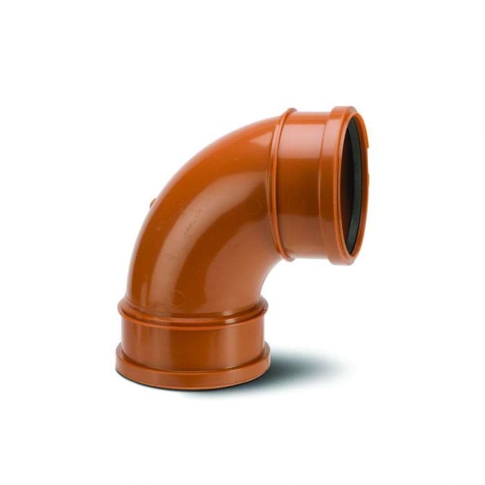 160mm Drainage Bend Double Socket 87.5 Degree