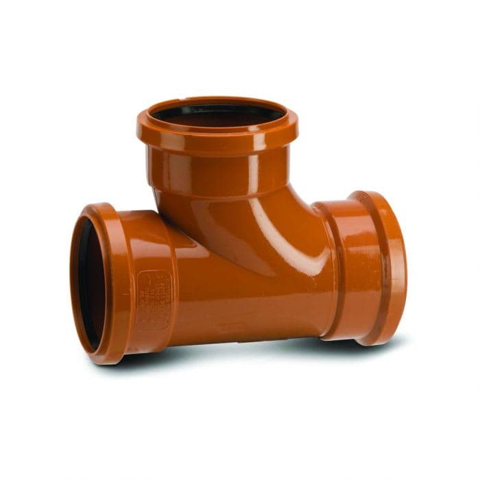 160mm Drainage Equal Junction Triple Socket 87.5 Degree