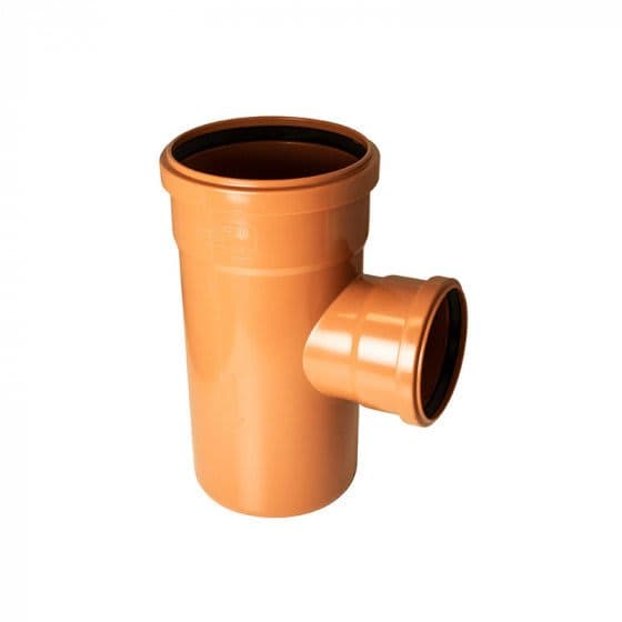 160mm x 110mm Drainage Unequal Junction Double Socket 87.5 Degree
