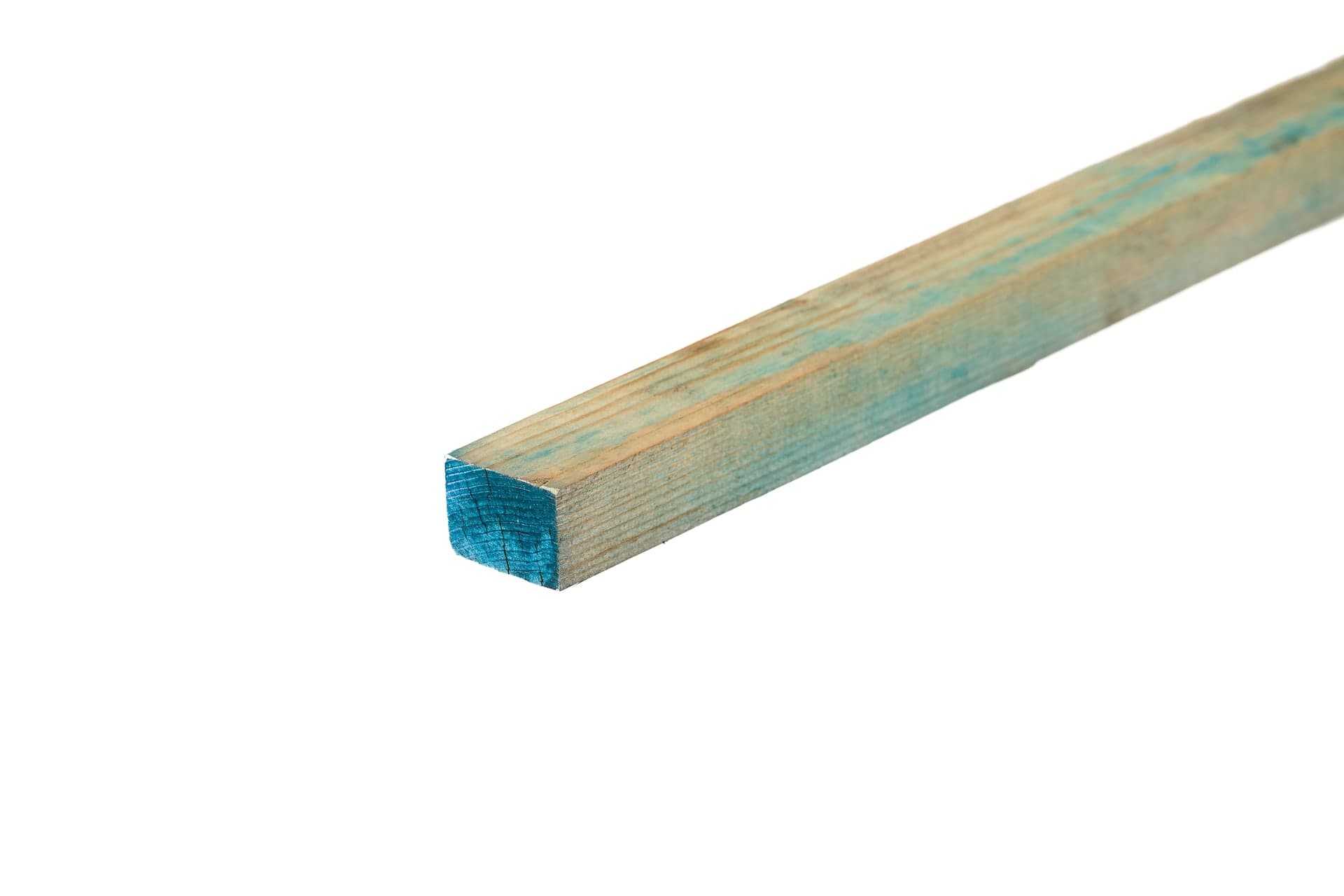 25mm x 38mm BS5534 Graded Sawn Treated Roofing Batten (1.5" x 1") 4.2m