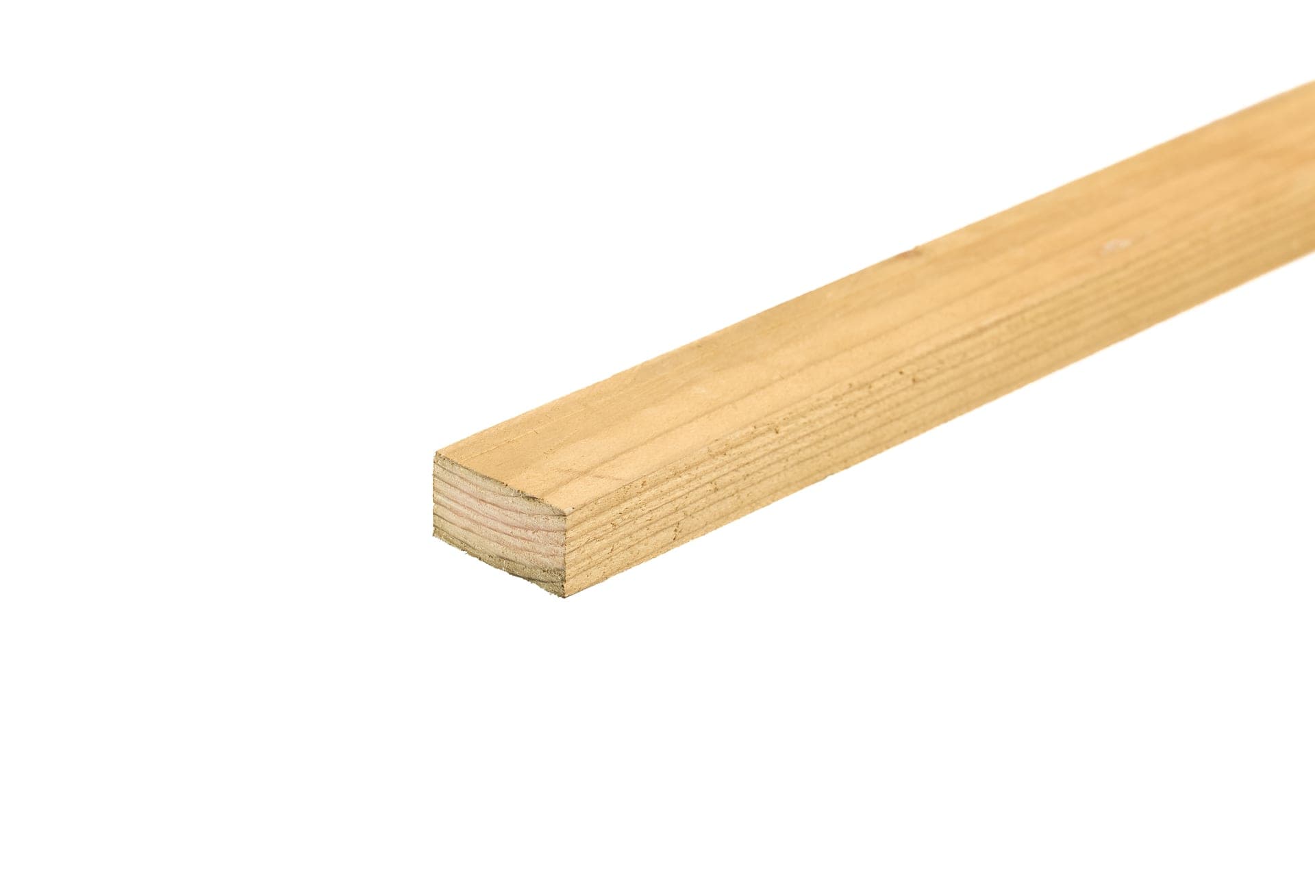 25mm x 50mm Sawn Treated Timber Batten (2" x 1") 4.2m