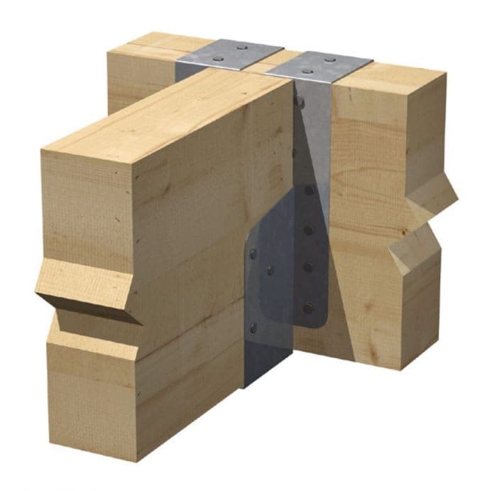47mm x 272mm Standard Leg Timber to Timber Jiffy Joist Hanger