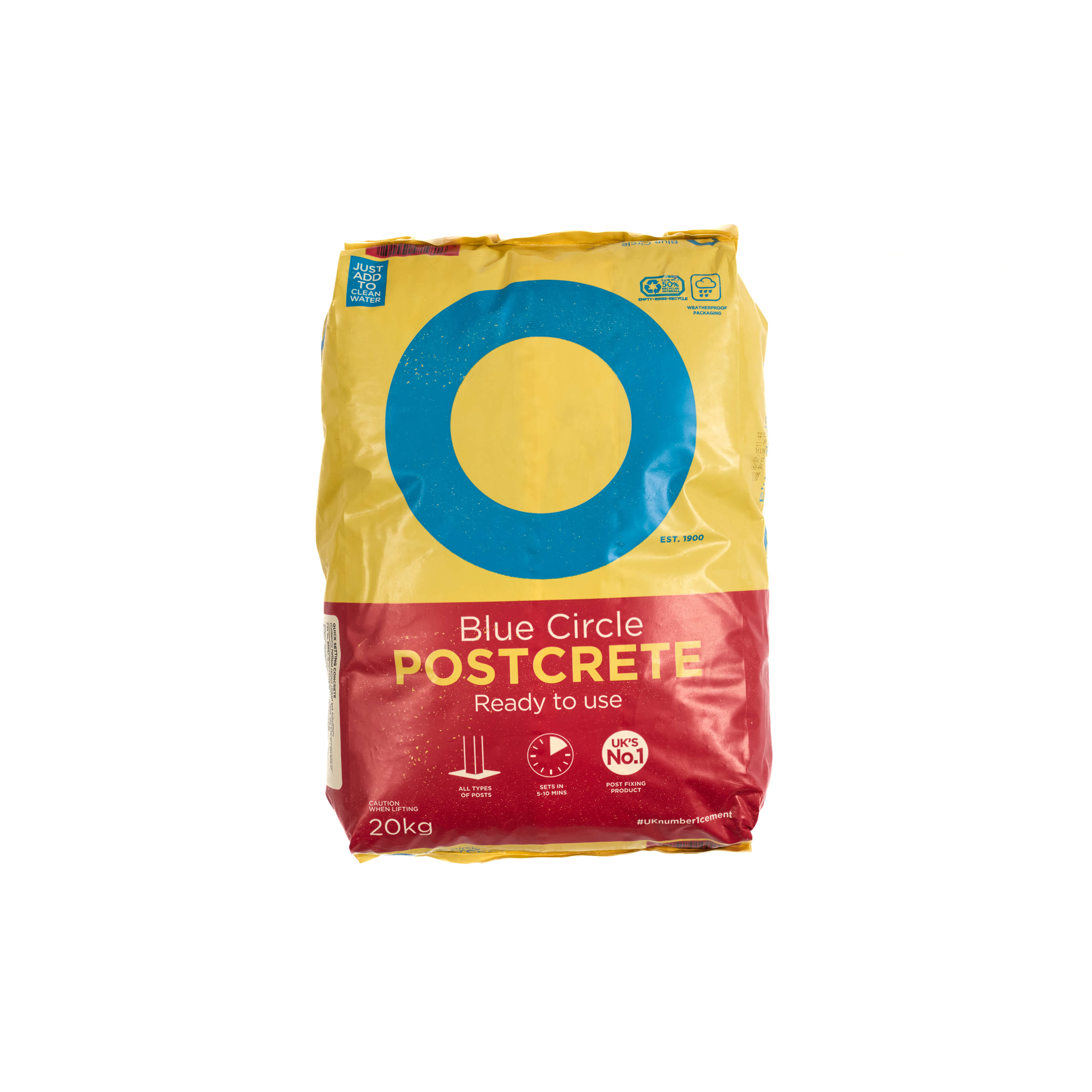 Blue Circle Postcrete Cement 20 kg