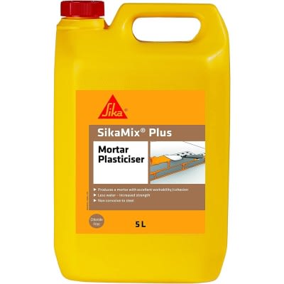 SikaMix Plus Mortar Plasticiser 5L