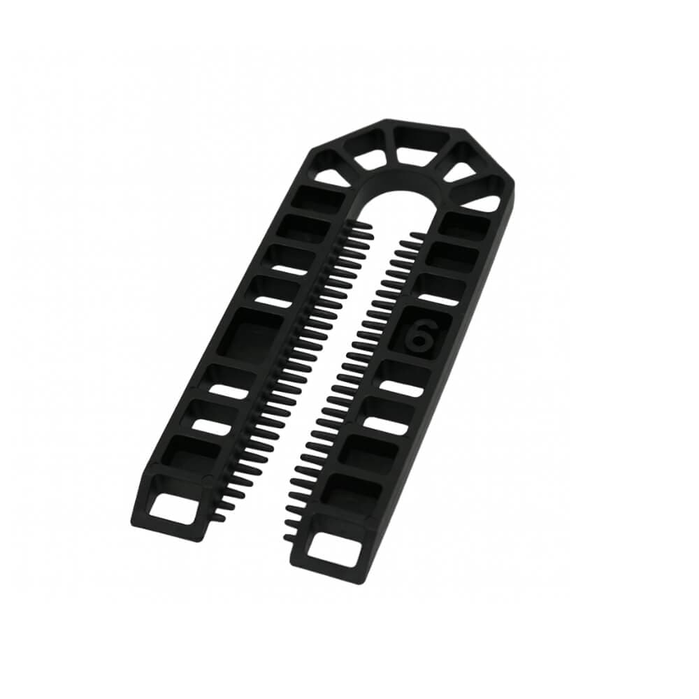U Packer 6mm Black (50/Bag)
