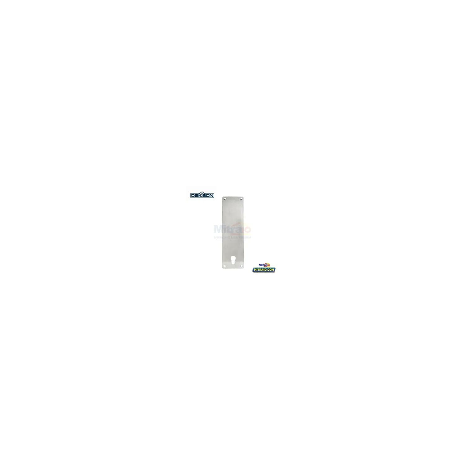 Dekkson Sign Plate SP 002D CYL Satin Stainless Steel