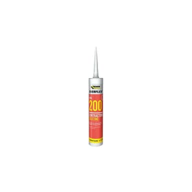 Everbuild 200 Contractors Silicone White 295ml