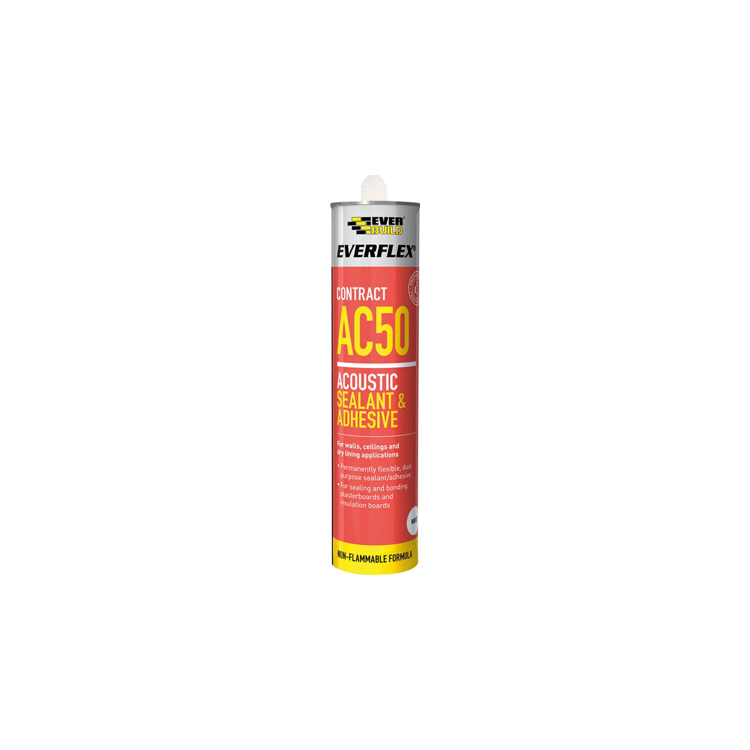 Everbuild AC50 Trade Acoustic Sealant & Adhesive 900ml