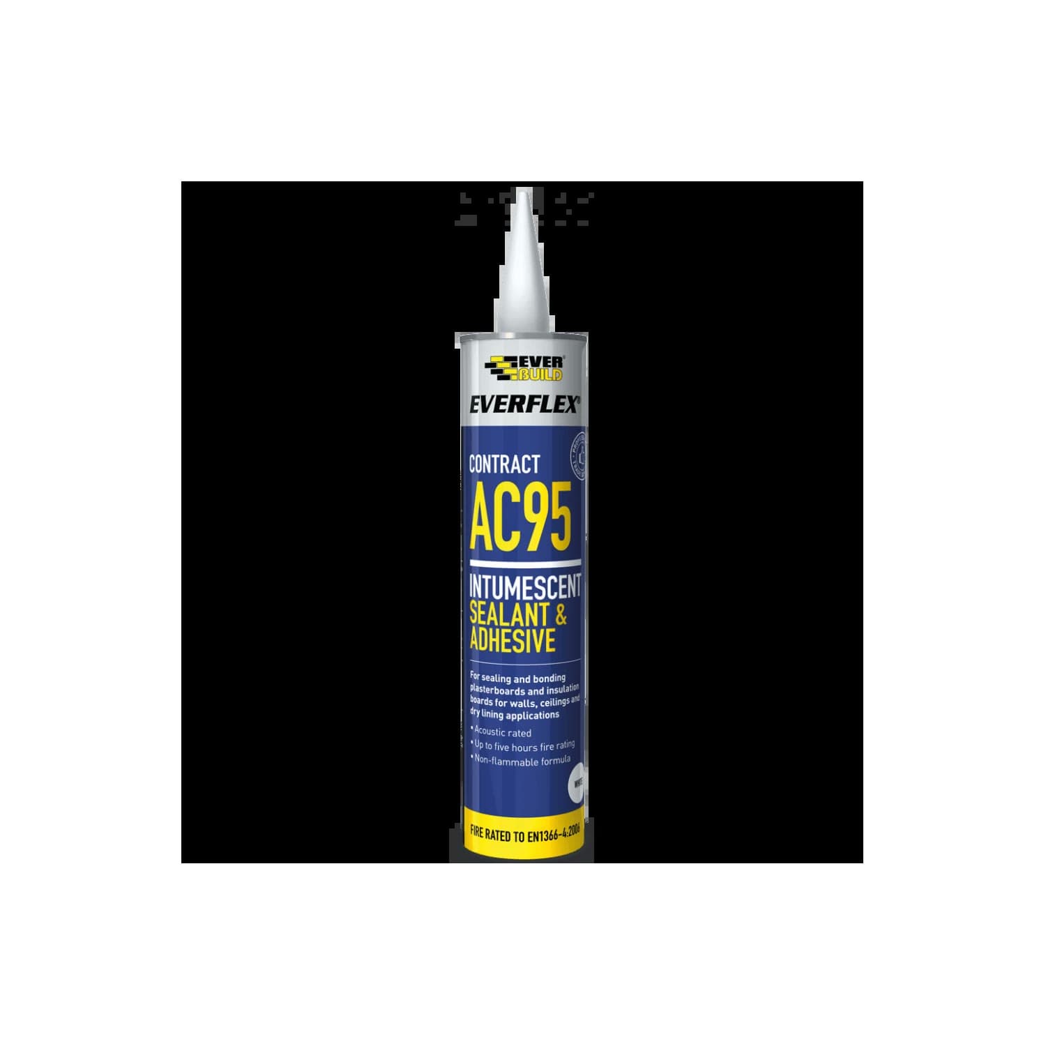 Everbuild AC95 Intumescent Fire & Acoustic Sealant & Adhesive 900ml