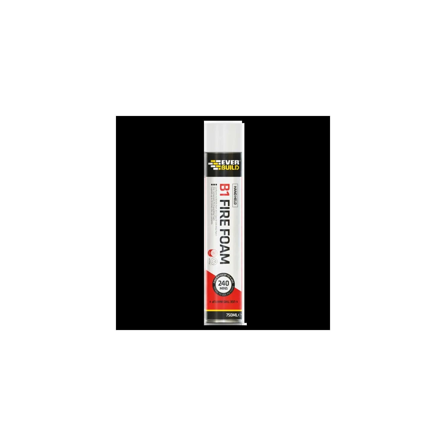 Everbuild B1 Fire Rated Expanding Foam Hand Held 750ml