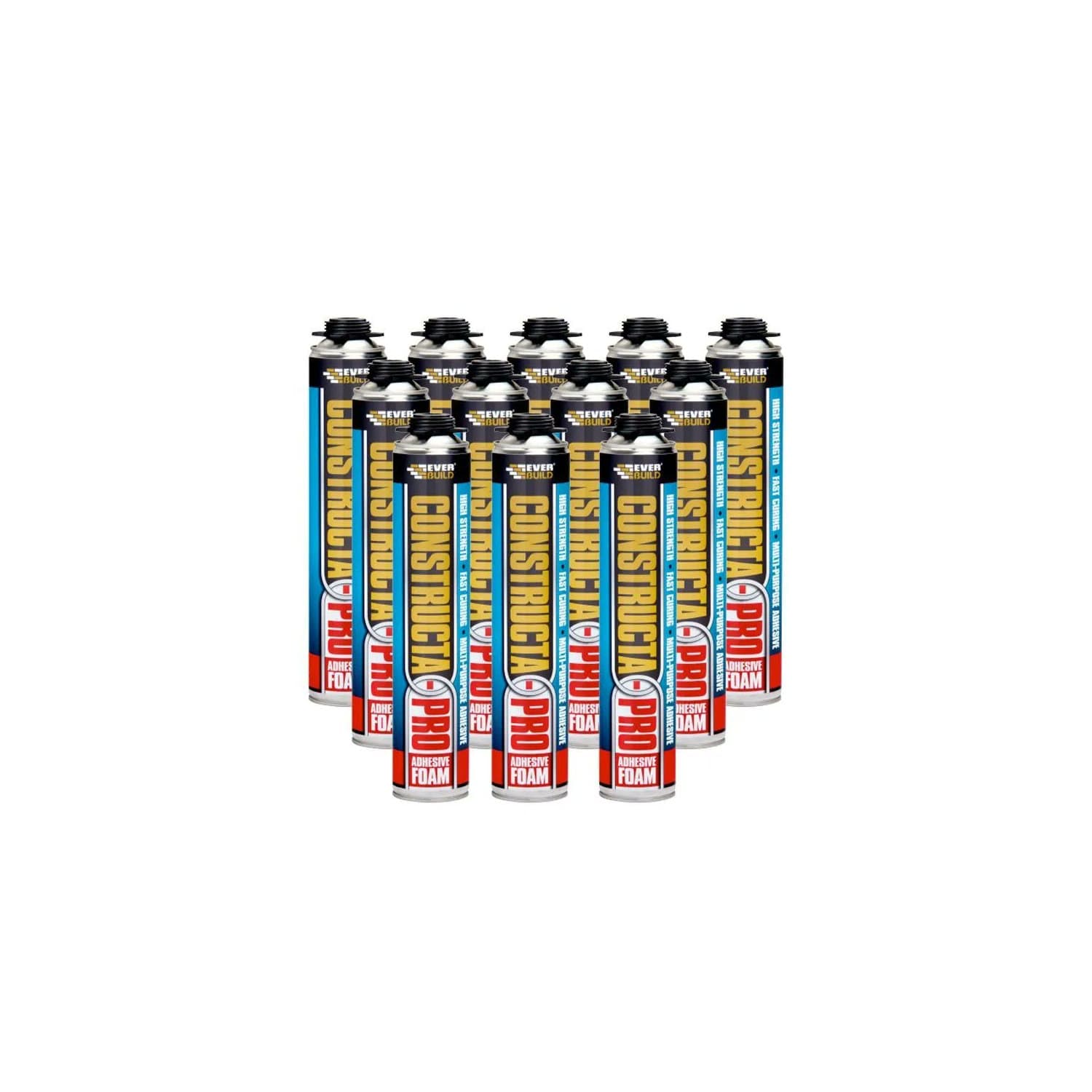 Everbuild Constructa Pro Adhesive Foam Gun Grade 750ml - Box of 12