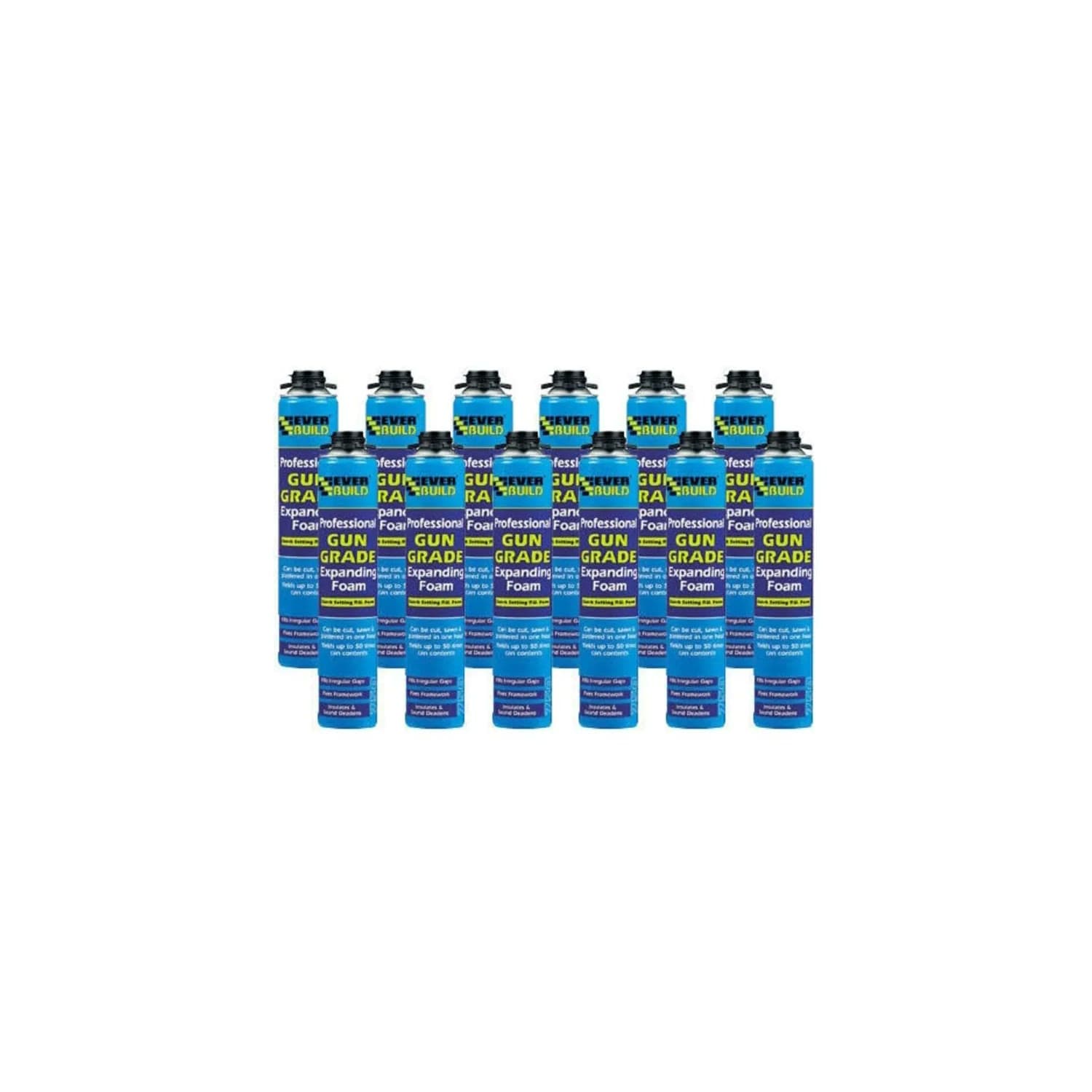 Everbuild Expanding Foam Gun Grade 750ml - Box of 12