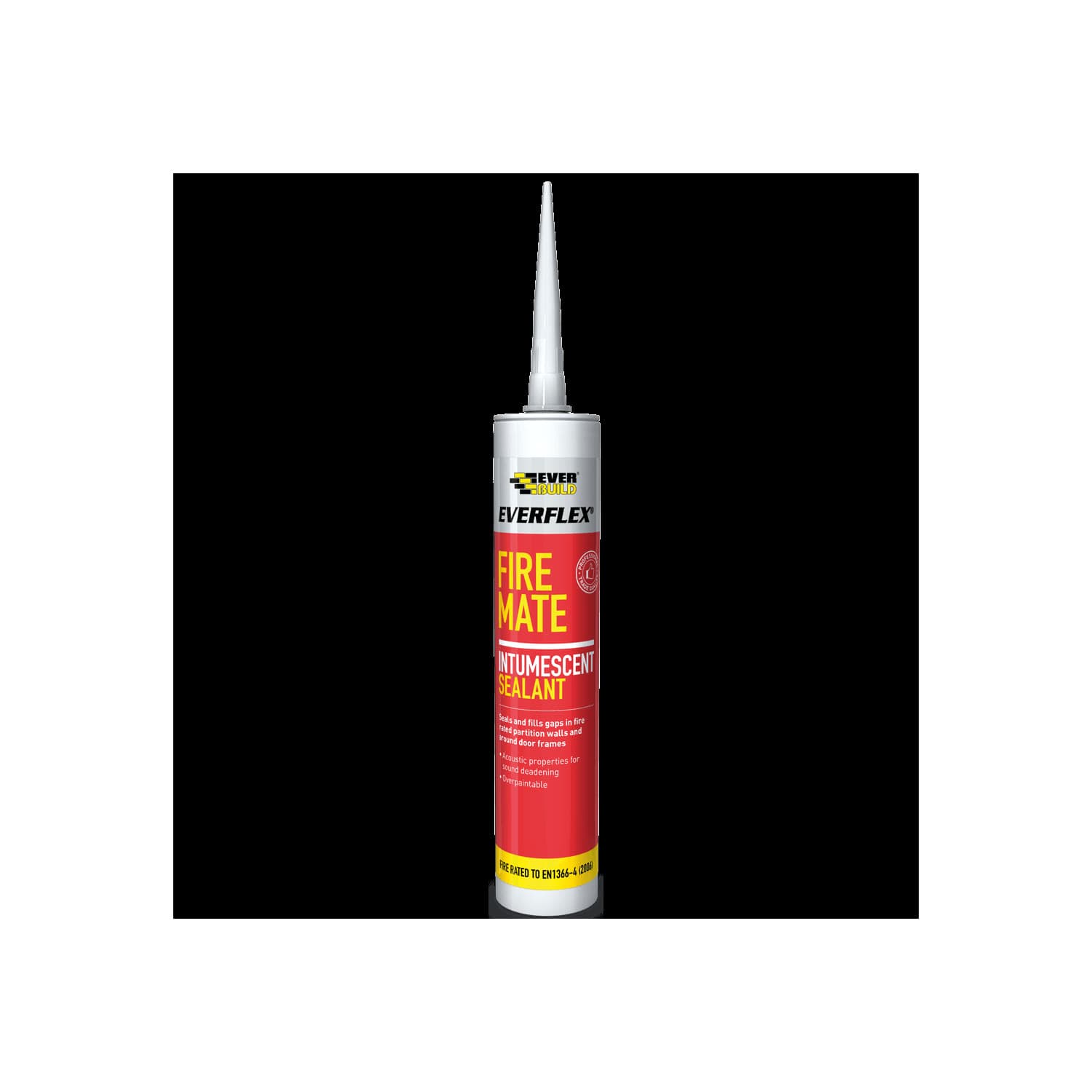 Everbuild Fire Mate Intumescent Acrylic Sealant White 295ml