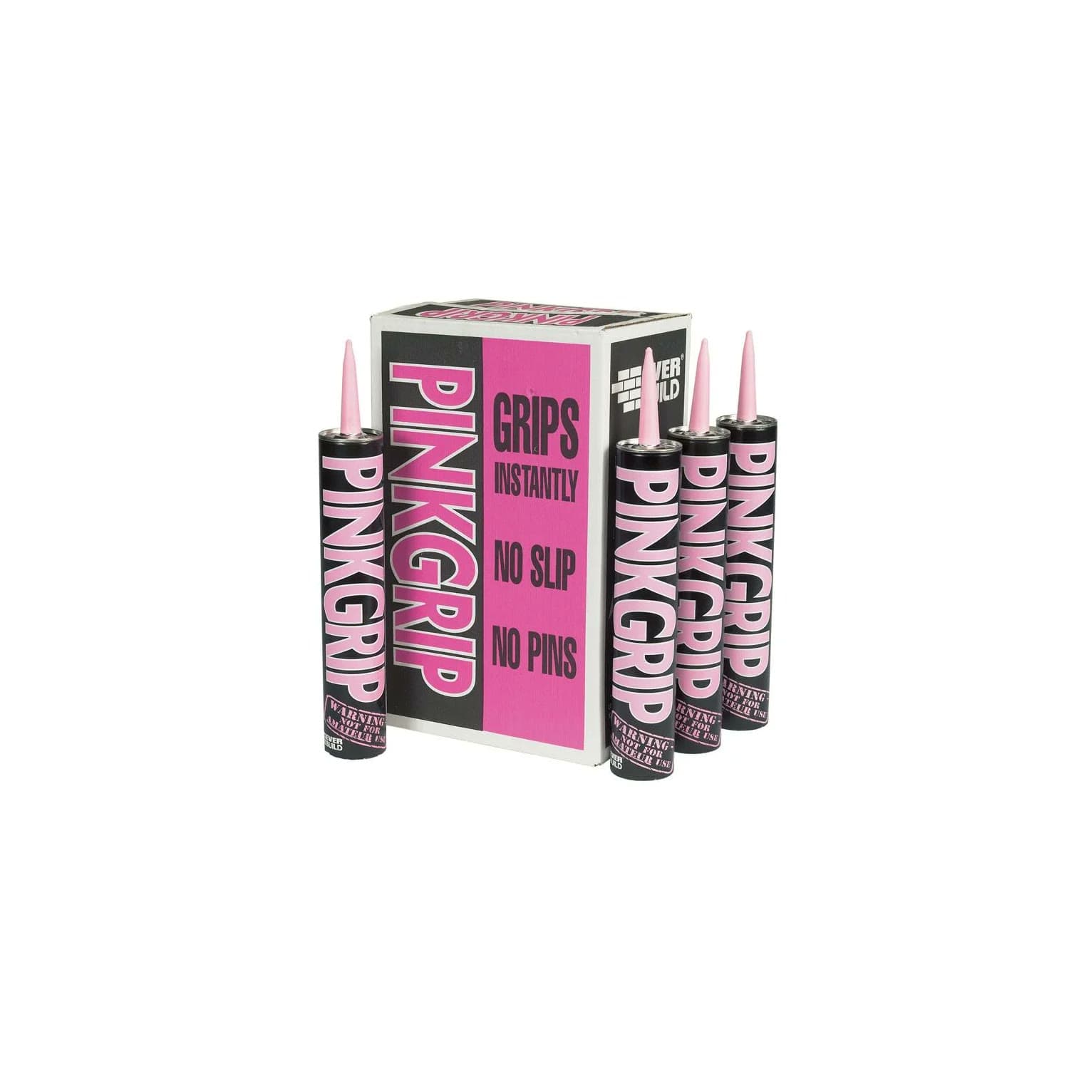 Everbuild Pinkgrip Adhesive 350ml - Box of 12