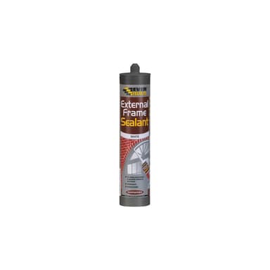 Everbuild Window & Door External Frame Sealant Brown 290ml