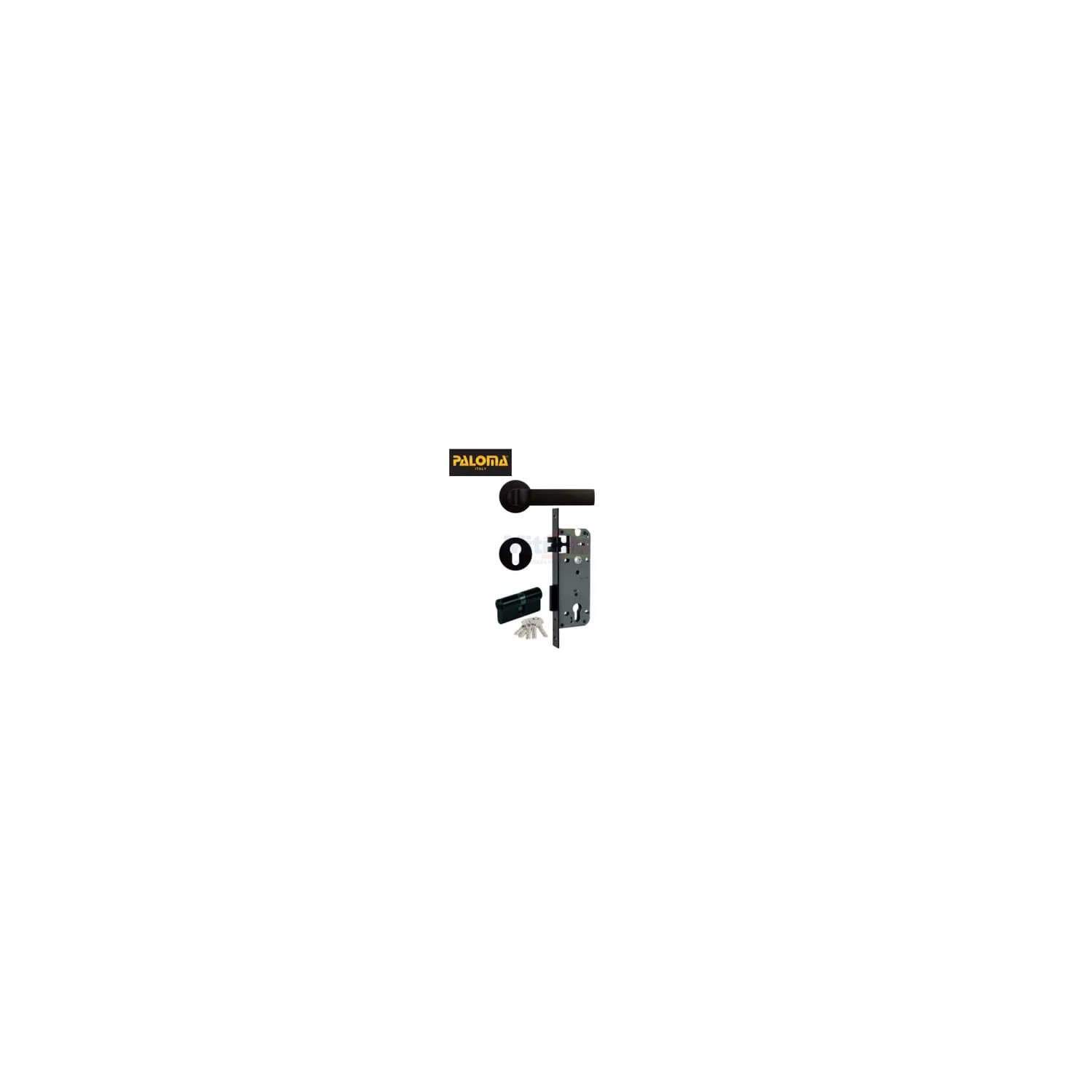 Paloma Handle Pintu LRP 5408 Hitam (Paket)